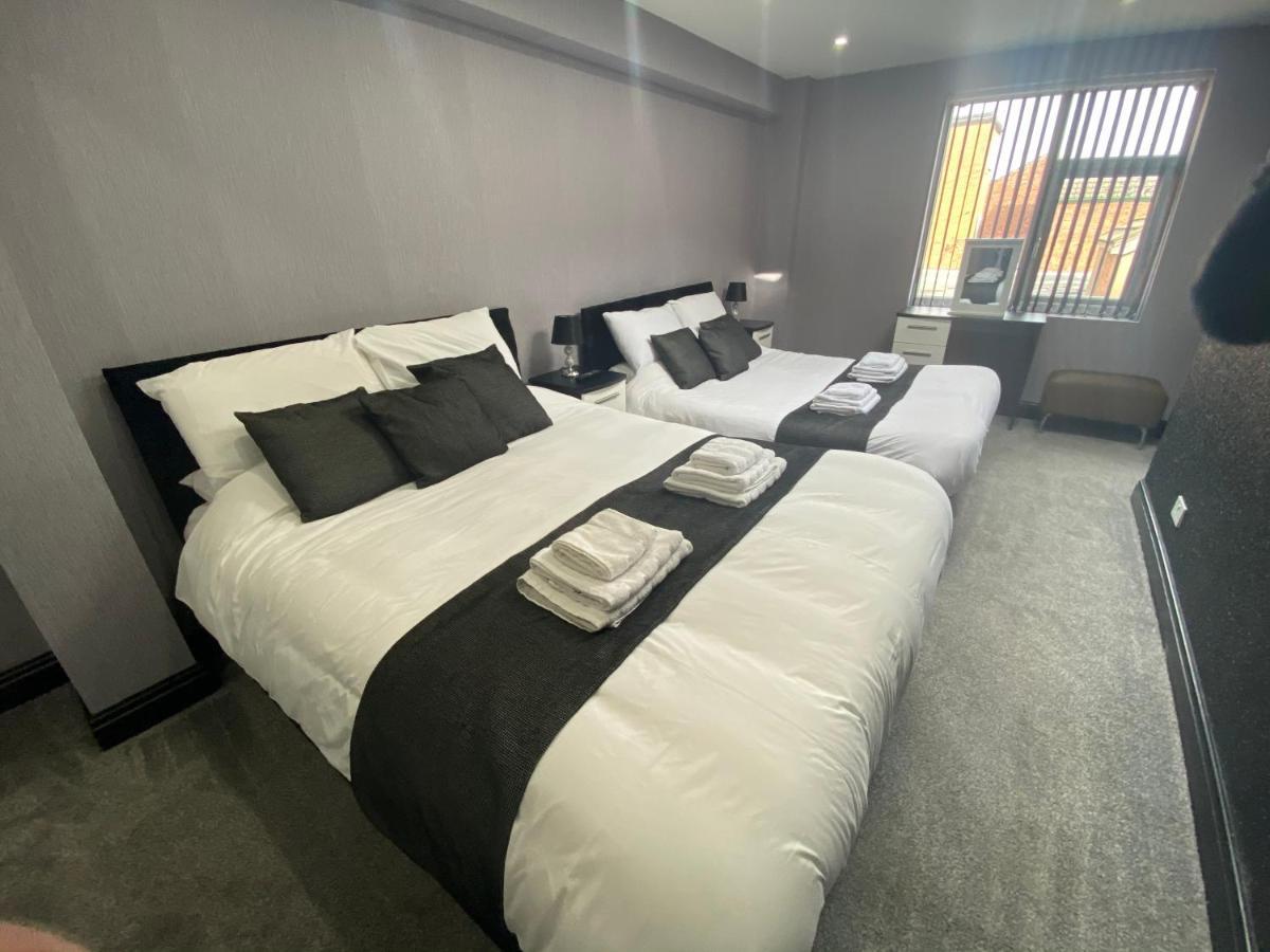 Boutique Blackpool 2 Bed Grey Apartment Sleeps 10 Exterior photo